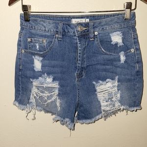 Rue21 high rise shorts